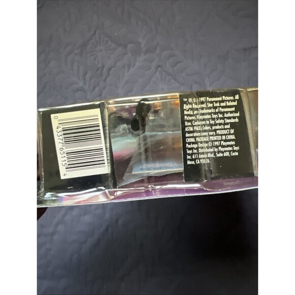 VTG 1997 Playmates Star Trek Warp Factor Series Figures Deanna Troi & Ilia Probe - Picture 12 of 12